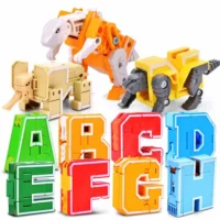 Transformer Combiners​ Toys Learning Alphabet A to Z, Letters​, Animal, Dinosaur