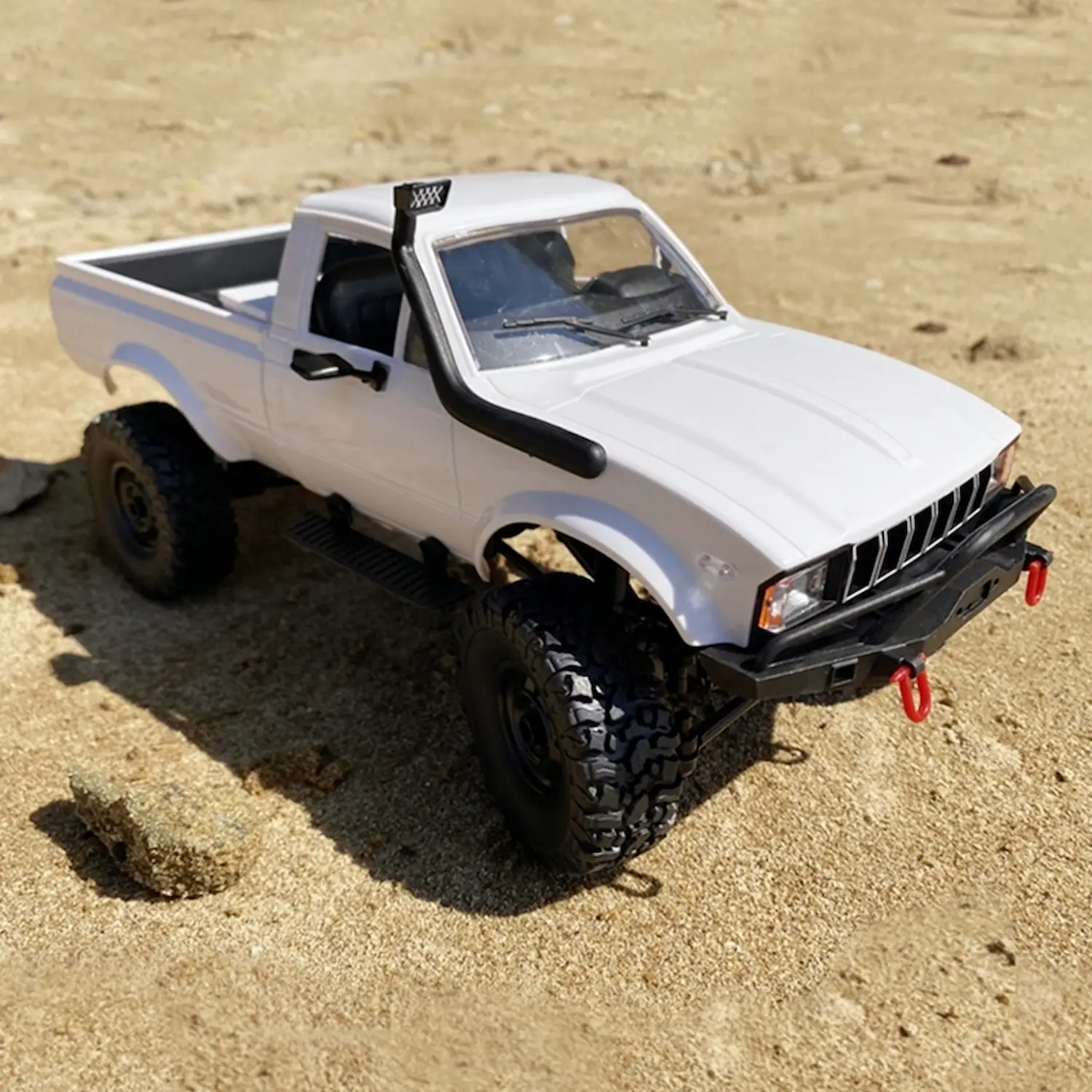 WPL C24-1​ Off Road RC Car(Truck) Toyota Hilux Model Toy - White