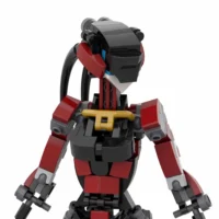 MOC – Ninja Mech Girl(LEGO Alternative Bricks)