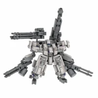 MOC – Military Sci-Fi Mecha LEGO Alternative Bricks 4