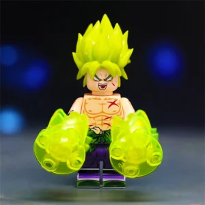 Minifigure - Broly Legendary Super Saiyan (LEGO Alternative)