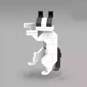 MOC – Dancing Cow Cat(LEGO Alternative Bricks)
