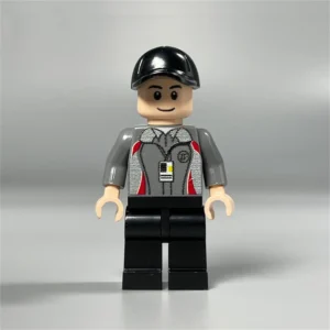 Minifigure – Courier Express delivery person (LEGO Alternative)