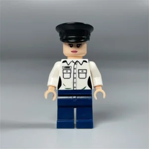 Minifigure – Female Hong Kong Police Officer Policewoman (LEGO Alternative)