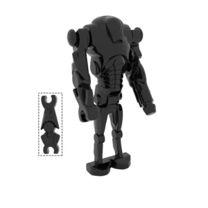 Minifigure – Black Super Battle Droid (LEGO Alternative)