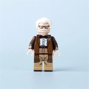 the front of the Minifigure – Carl Fredricksen Up (LEGO Alternative)