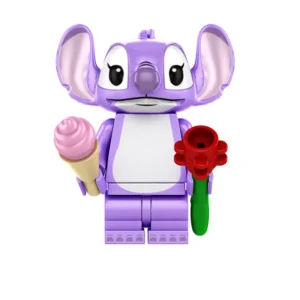 Minifigure – Stitch light purple or lavender (LEGO Alternative)