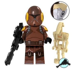 Minifigure – Clone Trooper with B1 Battle Droid​ (LEGO Alternative)