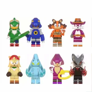 Minifigures - Sonic the Hedgehog Figures​ (LEGO Alternative)