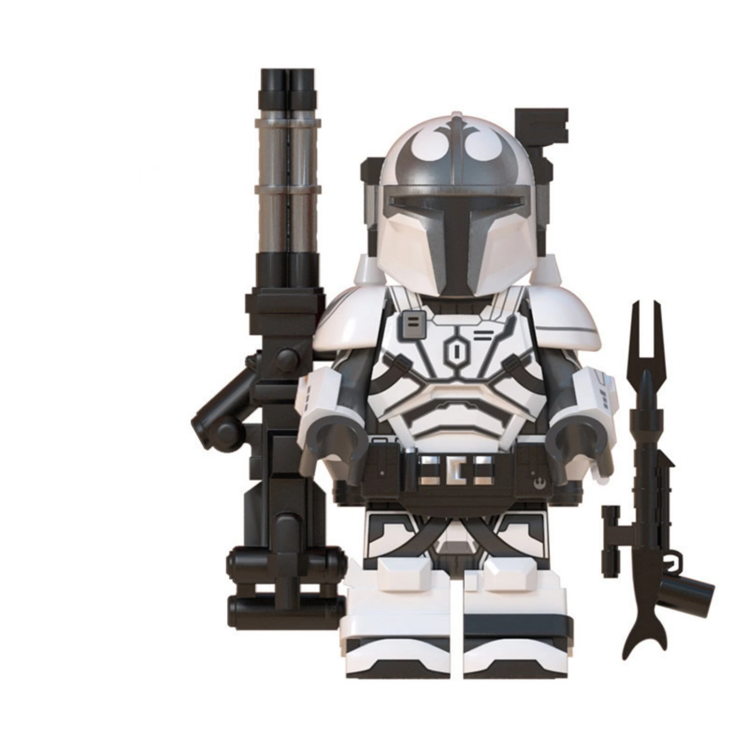 Minifigure – Mandalorian Heavy Infantry Mandalorian (LEGO Alternative)