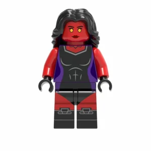 Minifigure - Red She-Hulk​​​ (LEGO Alternative)