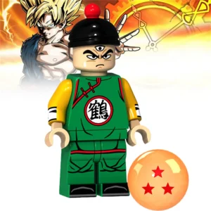 Minifigure - Tien Shinhan with Crane School Outfit (LEGO Alternative)