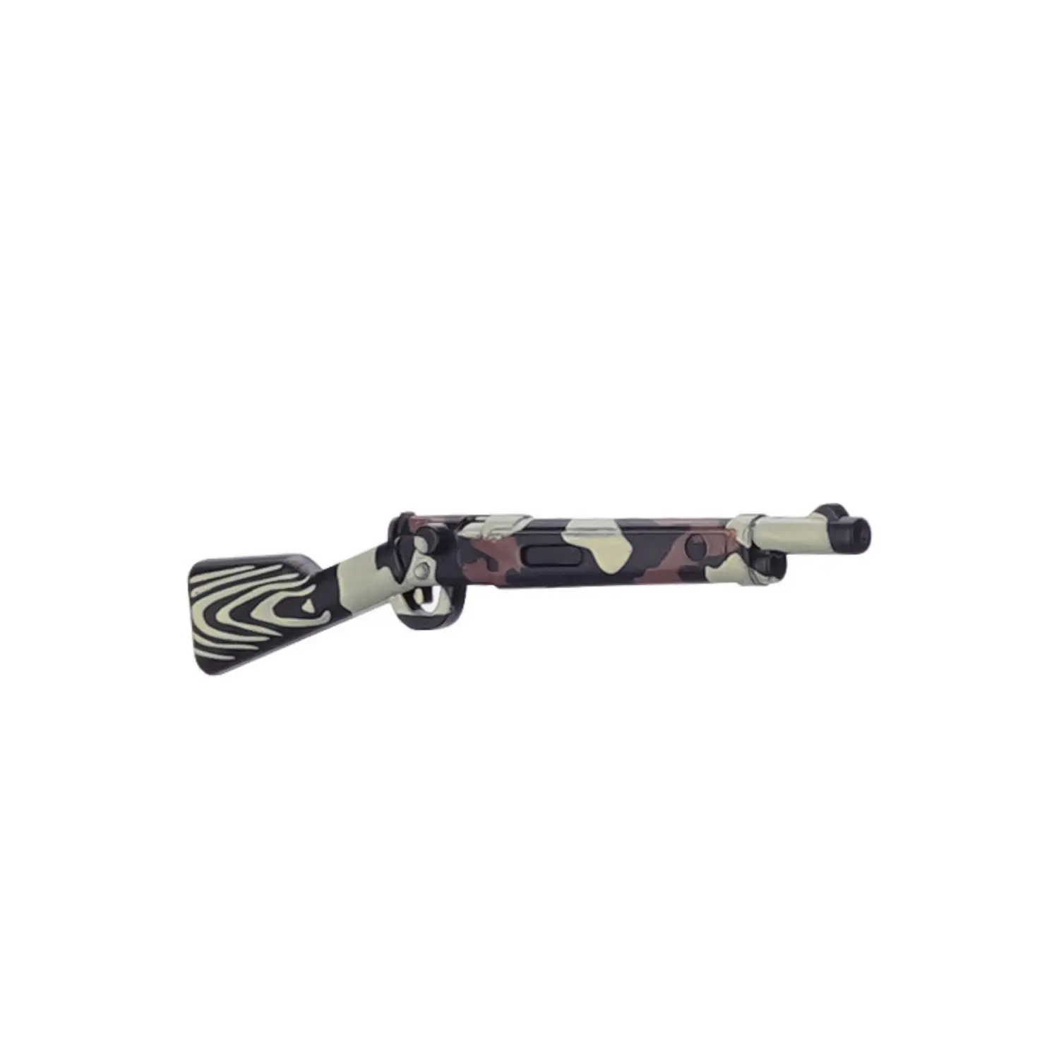 Custom Piece Miniature – Lebel Model 1886 rifle with a camouflage pattern – 3D Print for LEGO Minifigure