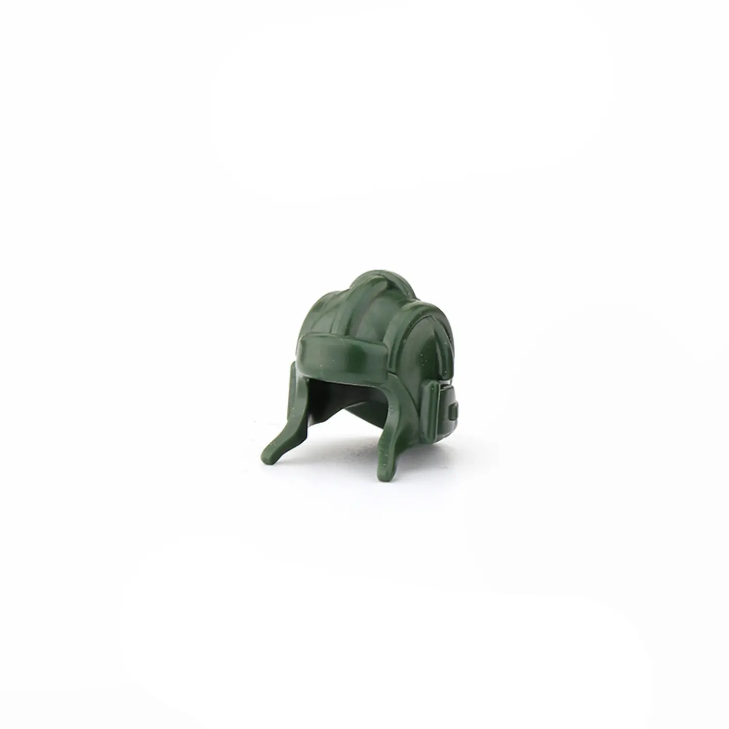 Custom Piece Miniature – green military style tank helmet – 3D Print for LEGO minifigure