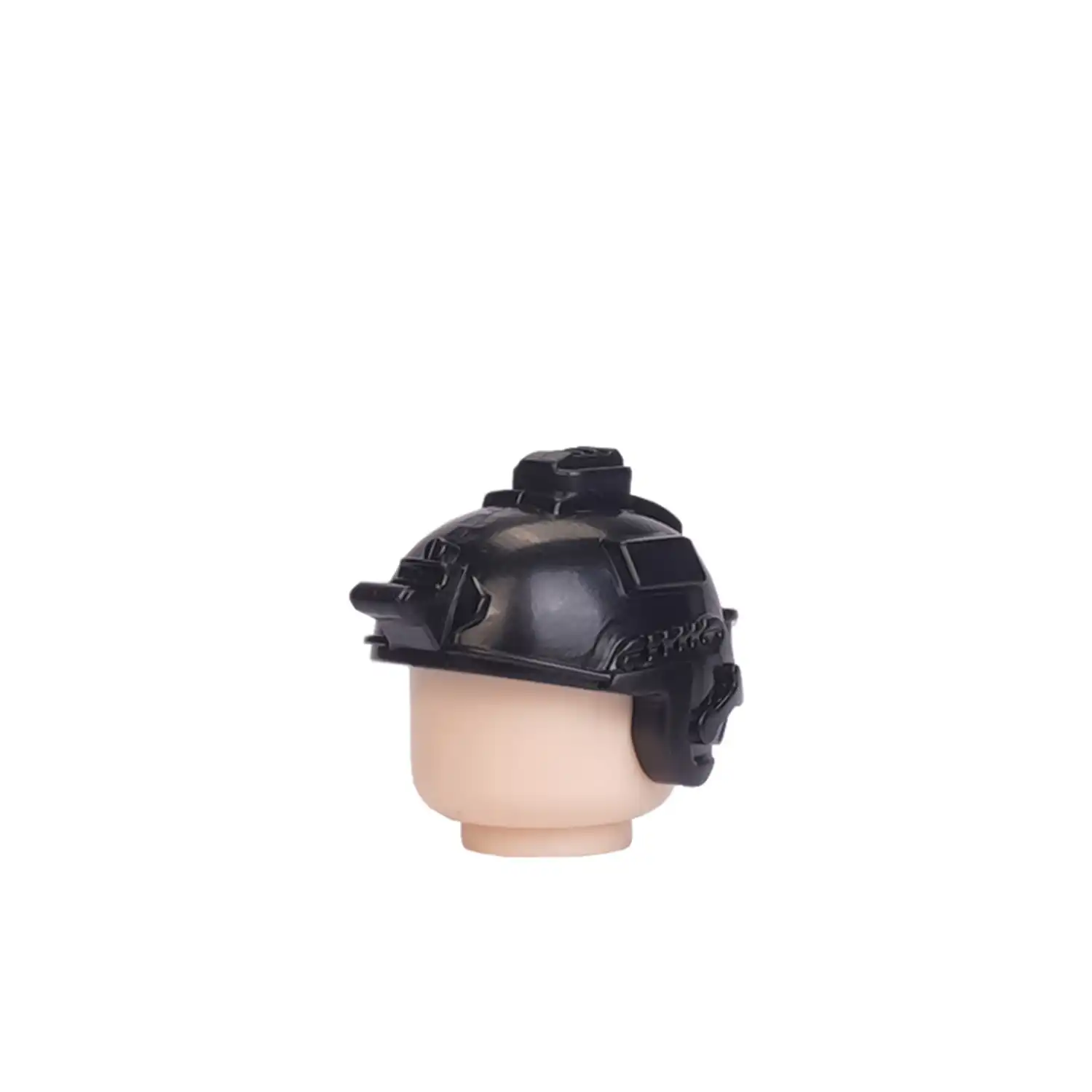 Custom Piece – FAST Future Assault Shell Technology black modern tactical combat helmet – 3D Print for LEGO minifigure