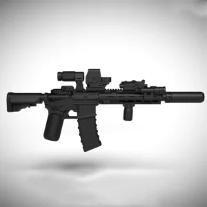 Custom Piece – HK416 assault rifle – 3D Print for LEGO minifigure