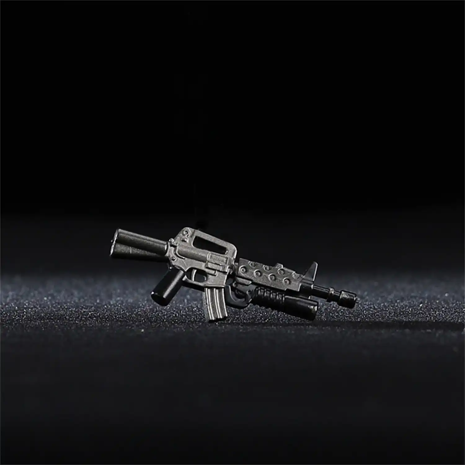 Custom Piece – M16 assault rifle with attached grenade launcher – 3D Print for LEGO minifigure