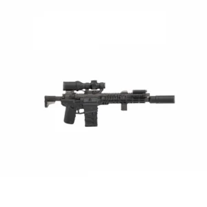 Custom Piece – Short Barreled Rifle SBR AR-15 M4 rifle – 3D Print for LEGO minifigure