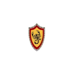 Custom Piece – heater shield House Qorgyle black scorpion emblem – 3D Print for LEGO