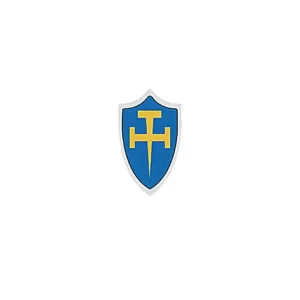 Custom Piece – heater shield central gold cross emblem – 3D Print for LEGO
