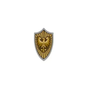 Custom Piece – heater shield gold eagle emblem – 3D Print for LEGO