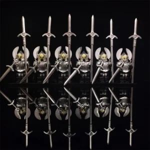 Minifigure 6 Sacred Armor Knights LEGO Alternative