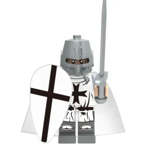 Minifigure Crusader Teutonic Knight Templar LEGO Alternative