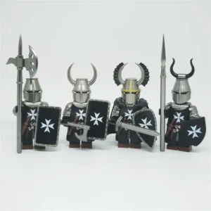 Minifigure Crusader knights Hospitaller LEGO Alternative