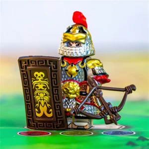 Minifigure crossbowman China Song Dynasty heavily armored LEGO Alternative