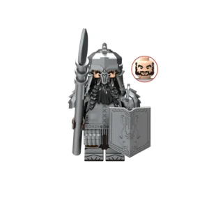 Minifigure dwarf warrior LEGO Alternative