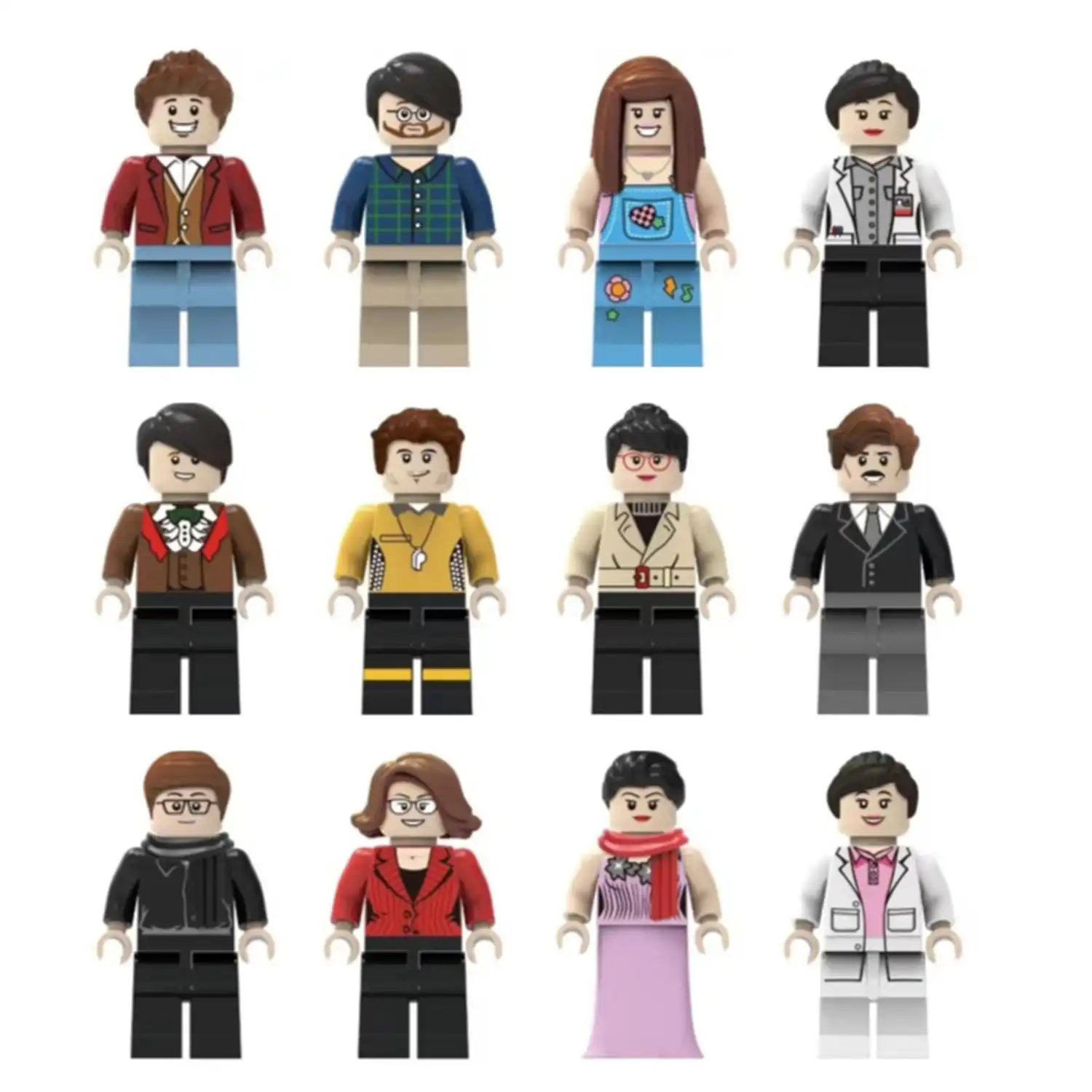 Minifigures – educators and school staff (LEGO Alternative)