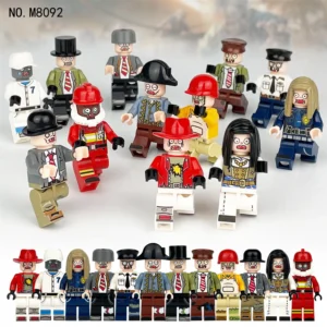 Minifigures – zombie figures (LEGO Alternative)