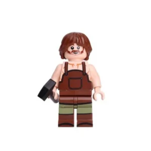 Minifigure – medieval blacksmith (LEGO Alternative)