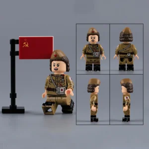 13Minifigure – Female Medic of the Soviet Red Army (LEGO Compatible)