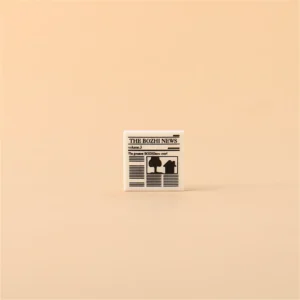 Custom Piece – THE BOZHI NEWS newspaper – 3D Print for LEGO minifigure