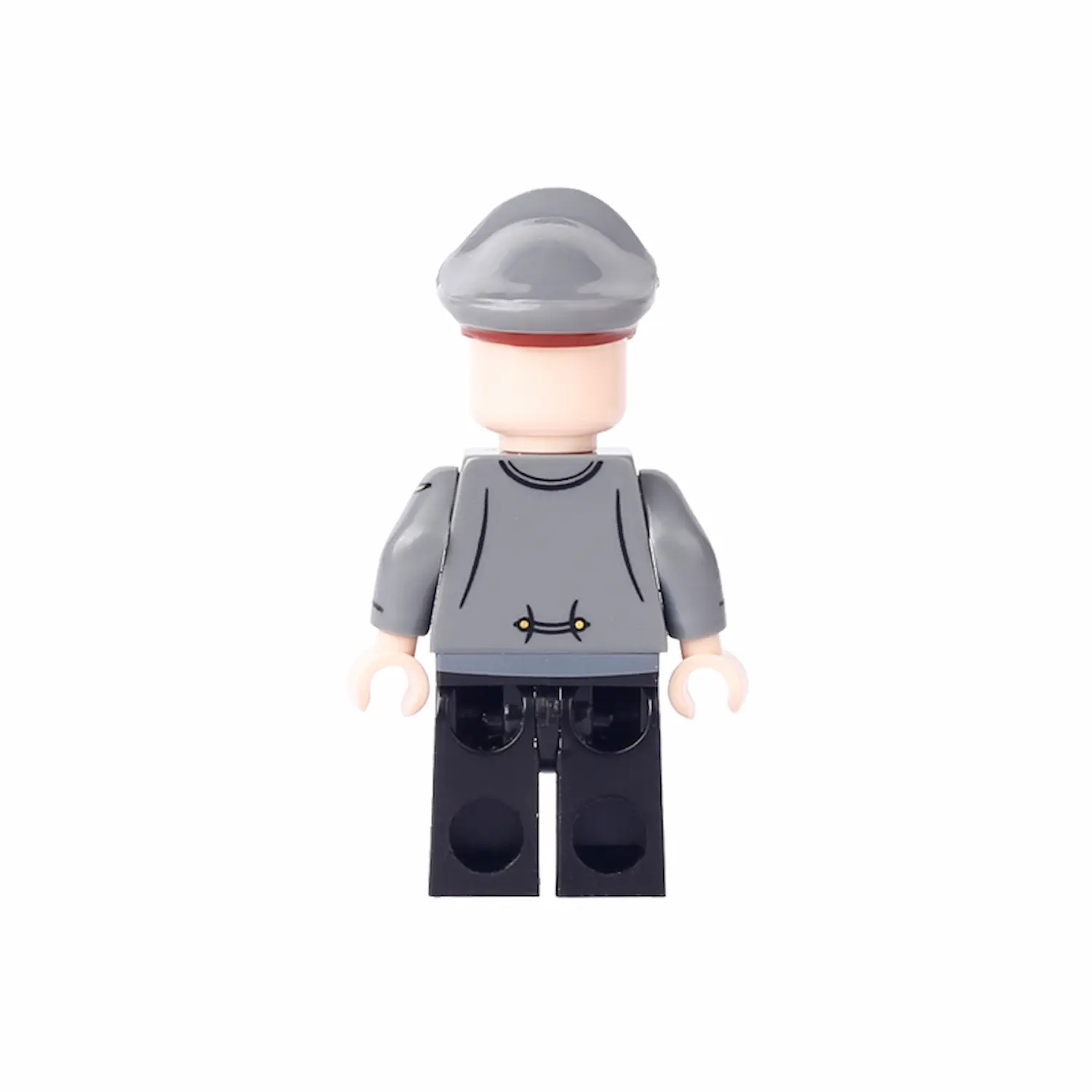 Minifigure - Adolf Hitler the Nazi Party (NSDAP) and dictator of Germany with grey uniform and hat (LEGO Compatible)