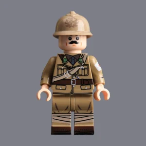 Minifigure - Medical Captain in the French Army (LEGO Compatible)