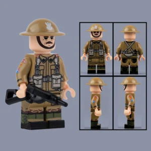Minifigure - Sergeant Major from the Polish 5th Kresowa Infantry Division (LEGO Compatible)