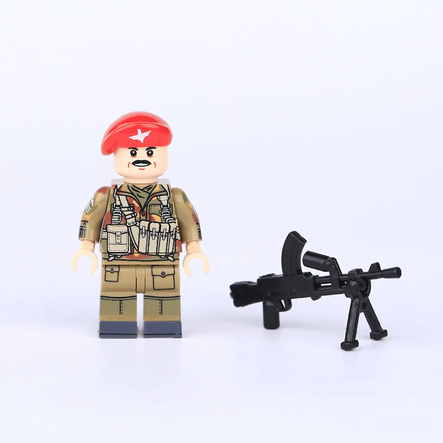 2Minifigure - Sergeant in the British Parachute Regiment (LEGO Compatible)