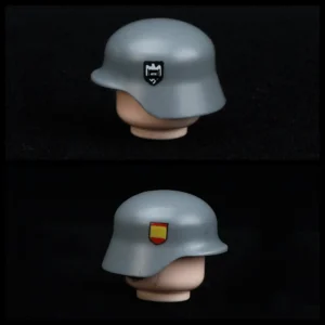 Custom Piece Miniature – German M35 M40 Stahlhelm steel helmet World War II – 3D Print for LEGO minifigure